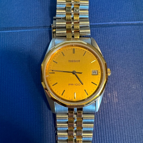 Tissot Gold and Silver PR 100 Vintage - Picture 5 of 5